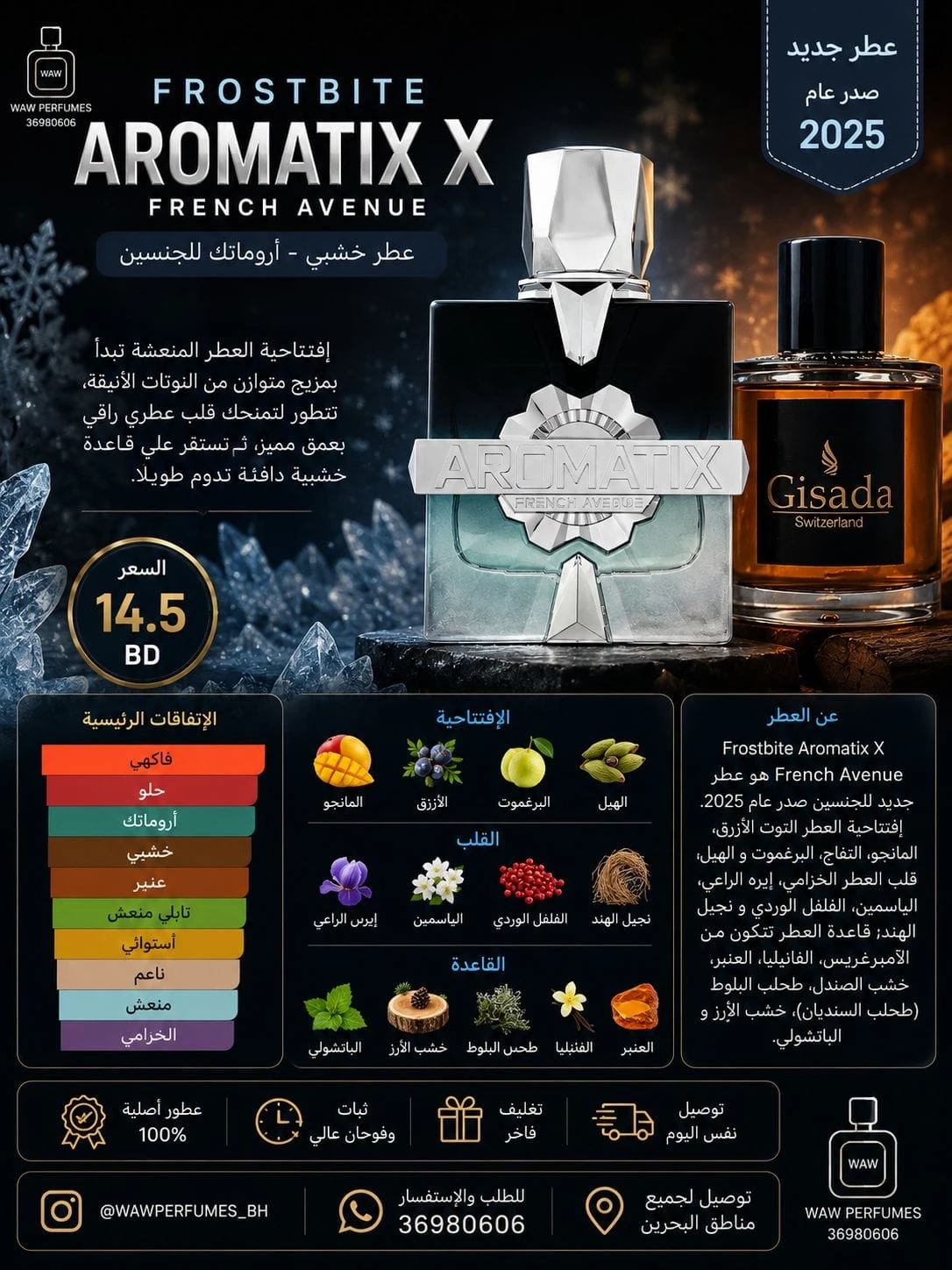 FROSTBITE Aromatix X French Avenue