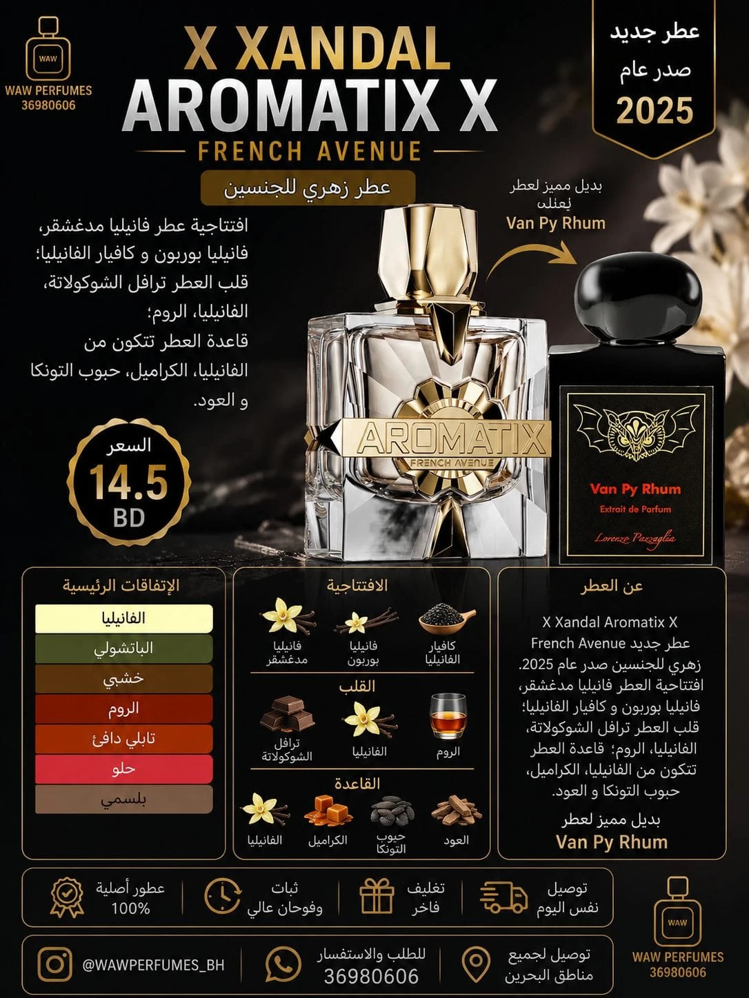 X Xandal AROMATIX perfumes