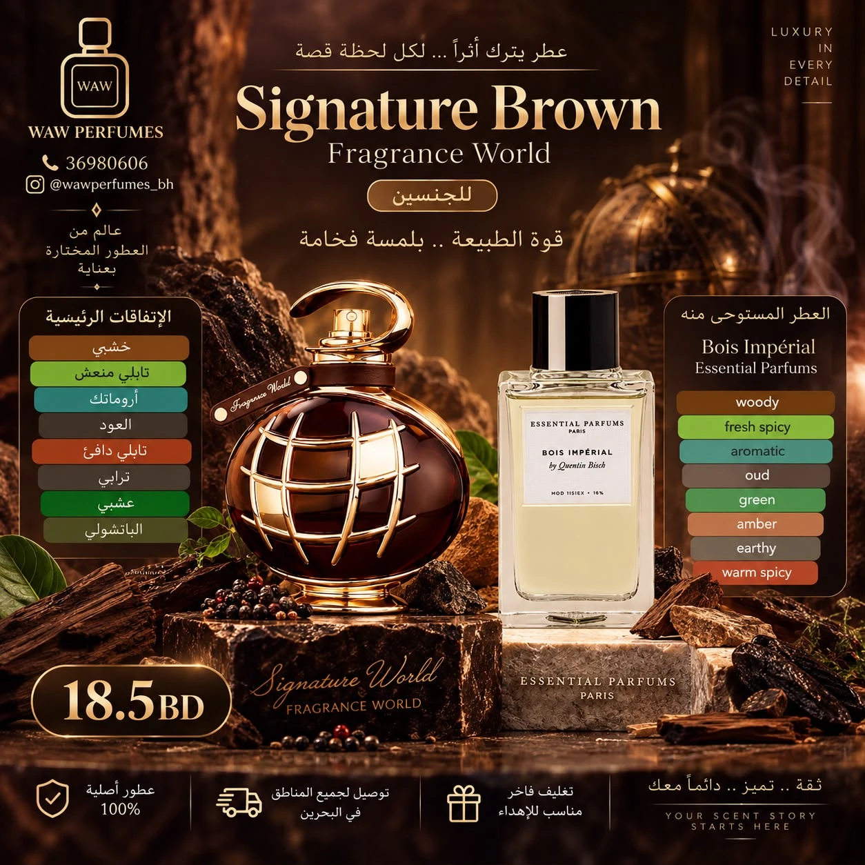Signature Brown Perfumes