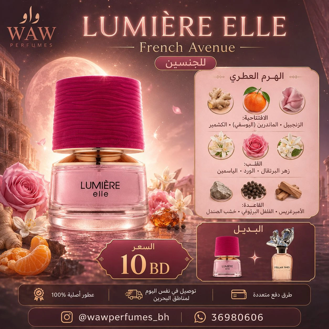 Lumière Elle French Avenue