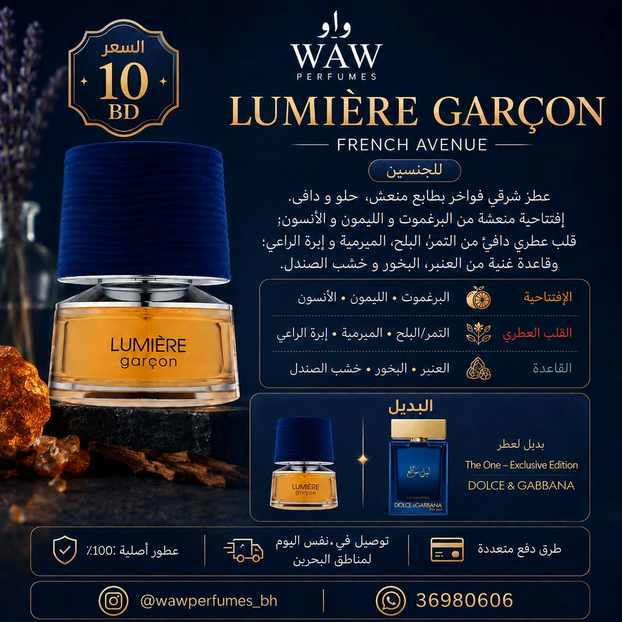 Lumière Garçon French Avenue perfumes