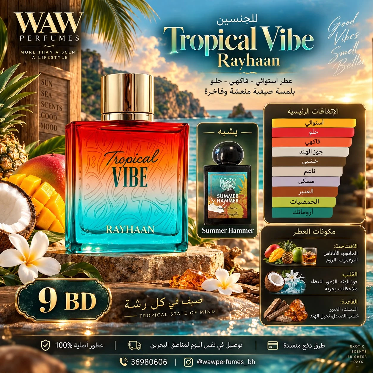 TROPICAL VIBE RAYHAAN