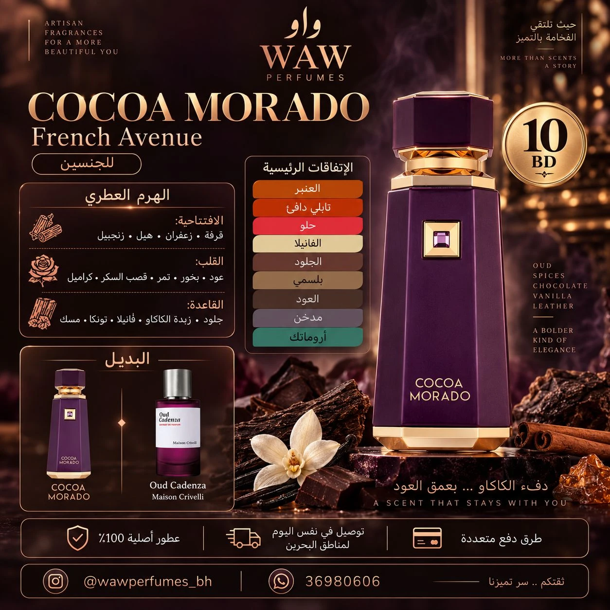 COCOA MORADO FRENCH AVENUE