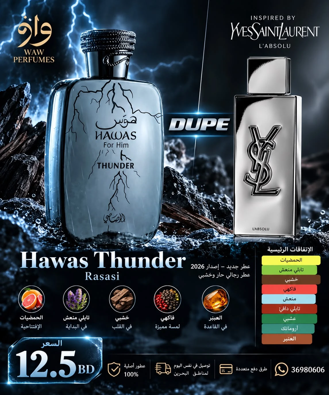Hawas Thunder – Rasasi