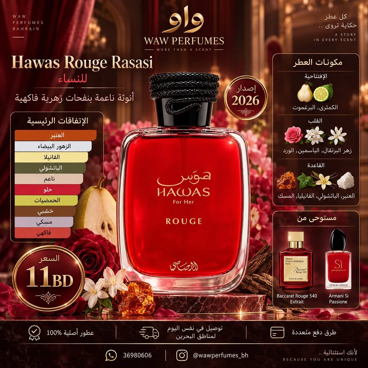 Hawas Rouge Rasasi